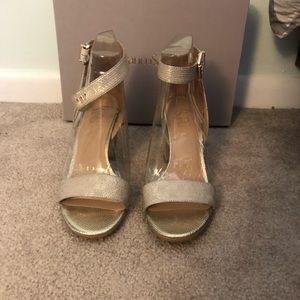 Franco Sarto Malibu Platinum Pumps Gold